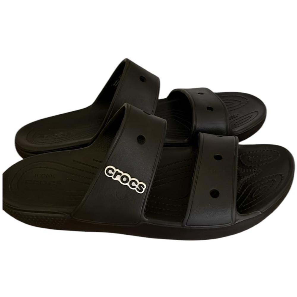 CROCS Classic Black Sandals Size 13